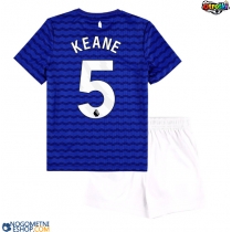 Otroški Nogometni dresi Everton Michael Keane #5 Domači 2025-26 Kratek Rokav (+ Kratke hlače)